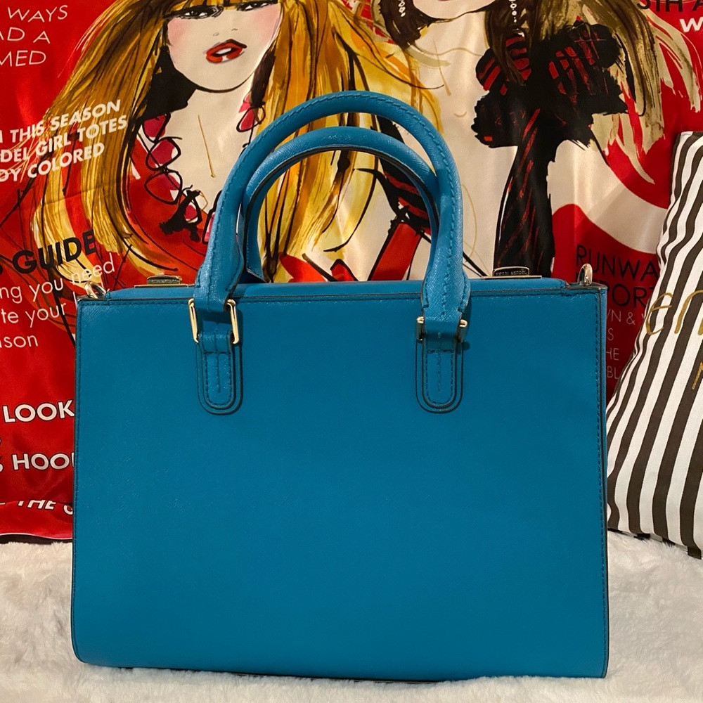 Henri Bendel West 57th Turnlock Satchel - Picture 7 of 11